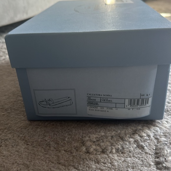 Prada Calzature Donna - color: caramel Women’s Leather Loafer - Picture 5 of 6